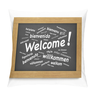 Personality  Welcome International Chalkboard Pillow Covers