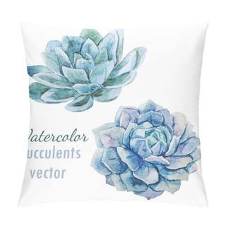 Personality  Succulent Flowers Pillow Covers