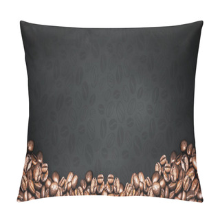 Personality  Coffee Backgrond Pillow Covers
