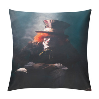 Personality  The Magic Hatter In Wonderland Pillow Covers