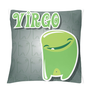 Personality  Zodiac Sign Virgo Pillow Covers