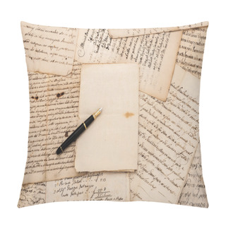 Personality  Letters And Fountain Pen Pillow Covers