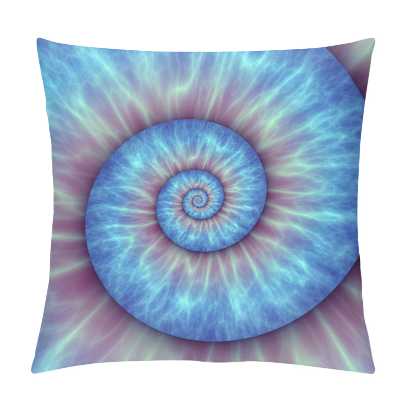 Personality  Abstract spiral pattern. fibonacci pattern pillow covers