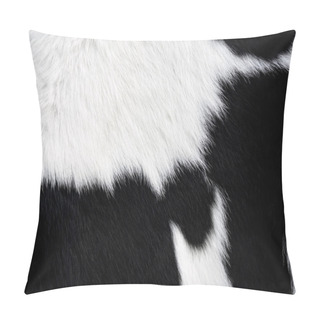 Personality  Cow Fur (skin)black And White,background Or Texture Pillow Covers