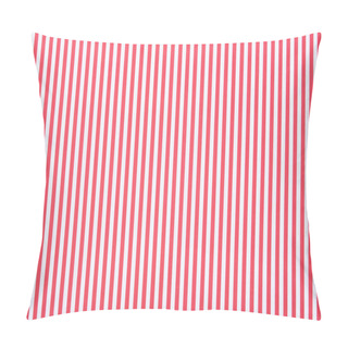 Personality  Striped Red And White Pattern Texture Pillow Covers