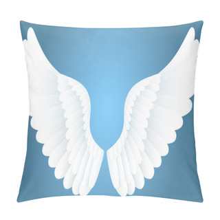 Personality  White Wings. Pillow Covers
