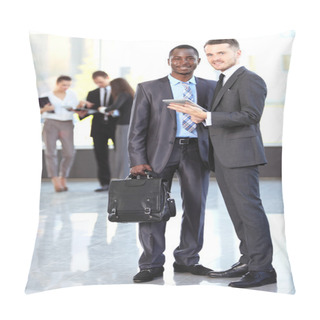 Personality  Business Men Working Pillow Covers