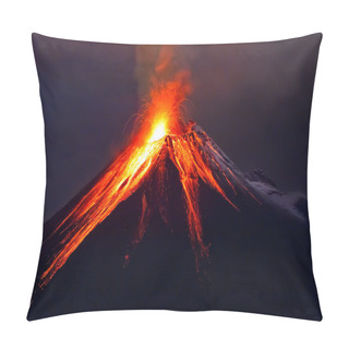 Personality  Tungurahua Volcano Eruption Pillow Covers