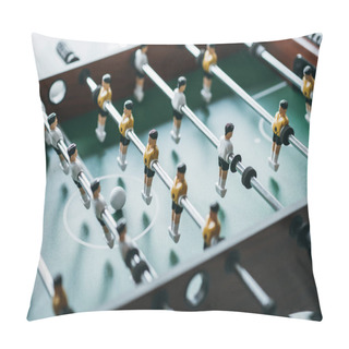 Personality  Foosball, Close-up View Pillow Covers