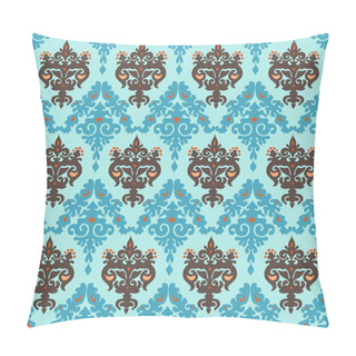 Personality  Damask Vintage Vector Seamless Pattern Pillow Covers
