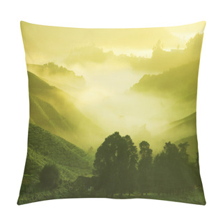 Personality  Tea Plantations Pillow Covers