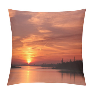 Personality  Sunrise Lake Pillow Covers