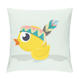 Personality  Cute Duck Tribal Pillow Covers