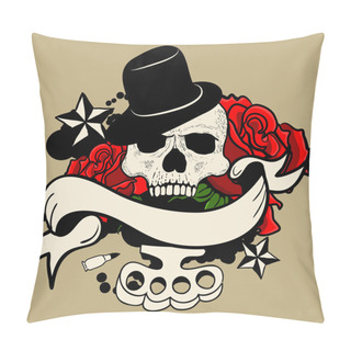 Personality  Old School Tatoo Pillow Covers