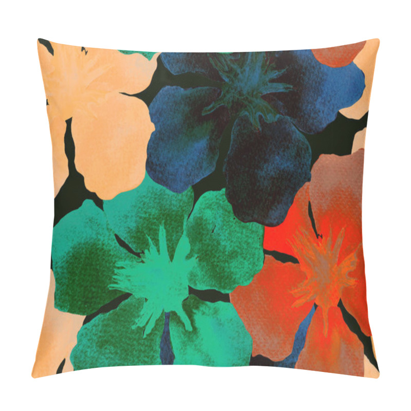 Personality  Hawaiian watercolor pattern.  pillow covers