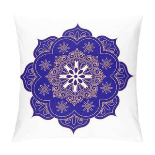 Personality  Vector Beautiful Mandala Ornament Design With Geometric Circle Element Made Pillow Covers