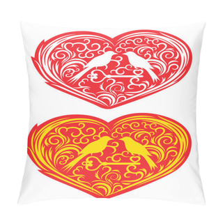 Personality  Heart Decoration Pillow Covers
