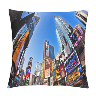 Personality  Times Square Is A Symbol Of New York City Pillow Covers