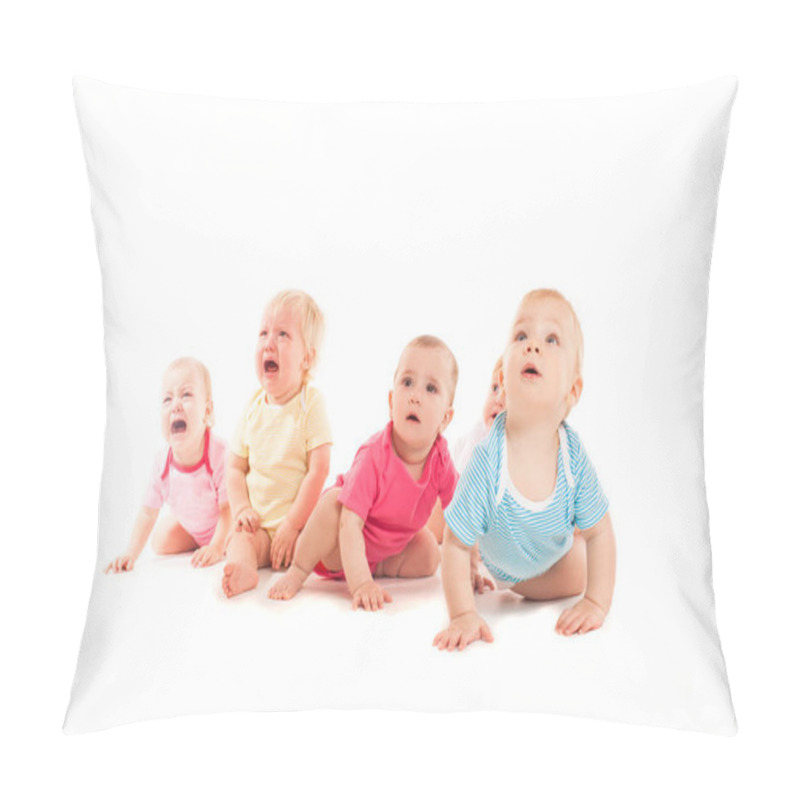 Personality  Crying Babies Isolated Pillow Covers