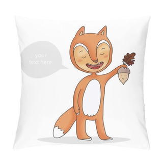 Personality  Cute Red Fox Pillow Covers