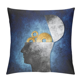 Personality  What Makes A Man Tick? Pillow Covers