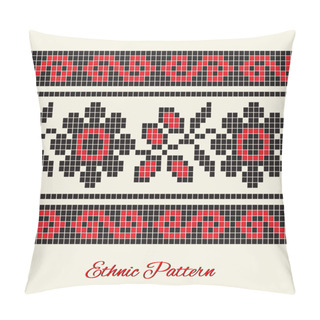 Personality  Vector Ethnic Pattern. Vector Illustration. Pillow Covers