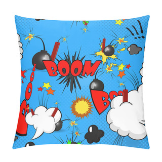 Personality  Explosion Cartoon Elements Pillow Covers