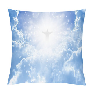 Personality  Christ In Sky Pillow Covers