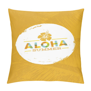 Personality  Aloha Hawaii Creative Design Element Pillow Covers