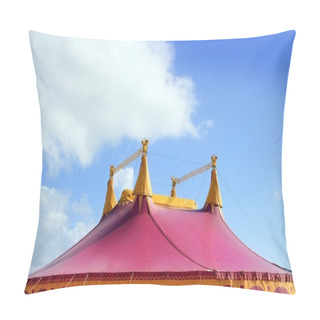 Personality  Circus Tent Red Pink Color Four Towers Pillow Covers