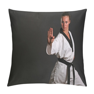 Personality  Girl In White Kimono Pillow Covers