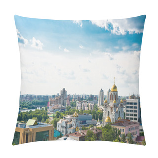 Personality  Aerial View Of Yekaterinburg  Pillow Covers