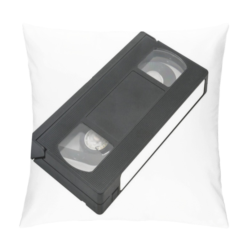 Personality  Video Cassette Close Up Isolated On White Background.  Pillow Covers