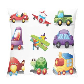 Personality  A Collection Of Toys Pillow Covers