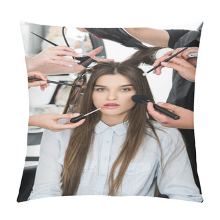 Personality  Professional Makeup Pillow Covers