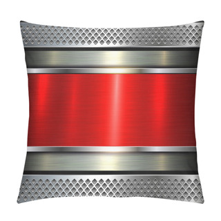 Personality  Metallic Background Shiny Pillow Covers