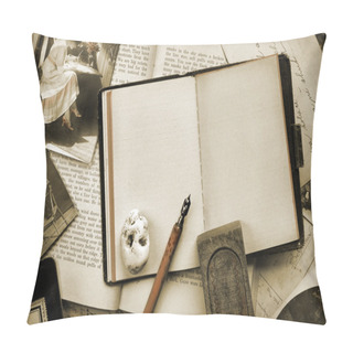 Personality  Vintage Notes Background Pillow Covers