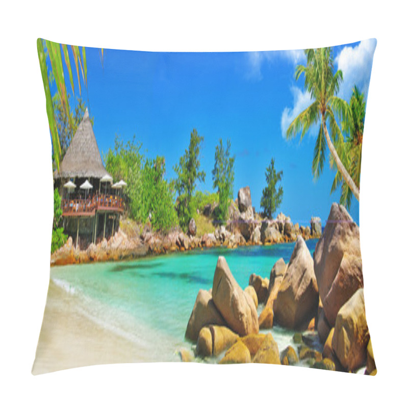 Personality  Luxury Tropical Holidays - Seychelles Islands Pillow Covers