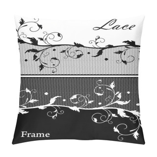 Personality  Lace Frame Pillow Covers