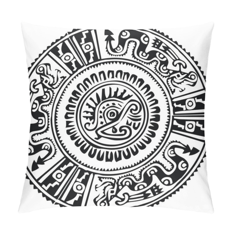 Personality  American culture background. Vector illustration pillow covers