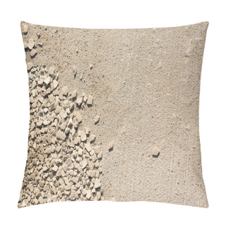 Personality  Gravel Stones Textured As Abstract Grunge Background Pillow Covers