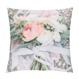 Personality  Beauty Wedding Bouquet Pillow Covers
