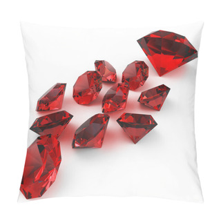 Personality  Beautiful Ruby Gems Pillow Covers