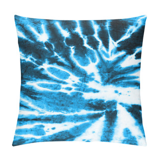 Personality  Creative Double Exposure Grung Texture With Tie Dye Textile Pillow Covers