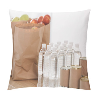 Personality  Table With Charity Goods Pillow Covers
