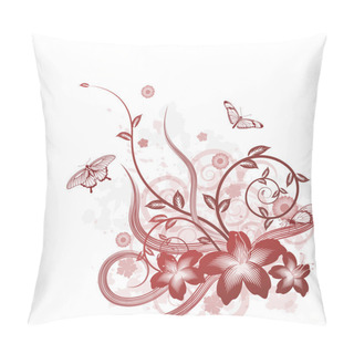 Personality  Beautiful Flower Background Motif Pillow Covers