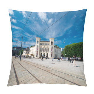 Personality  Nobel Peace Center In Oslo Norway Pillow Covers