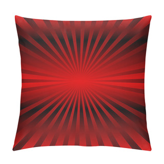 Personality  Converging Lines, Rays Background Pillow Covers