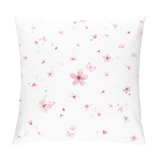 Personality  Seamless Cherry Blossoms Pillow Covers
