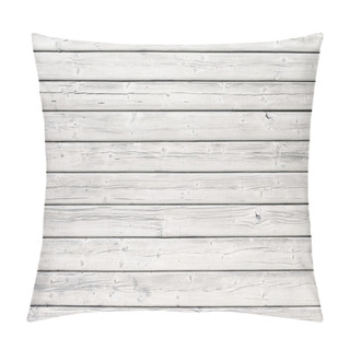 Personality  Old Wooden Board With Nails In White Pillow Covers
